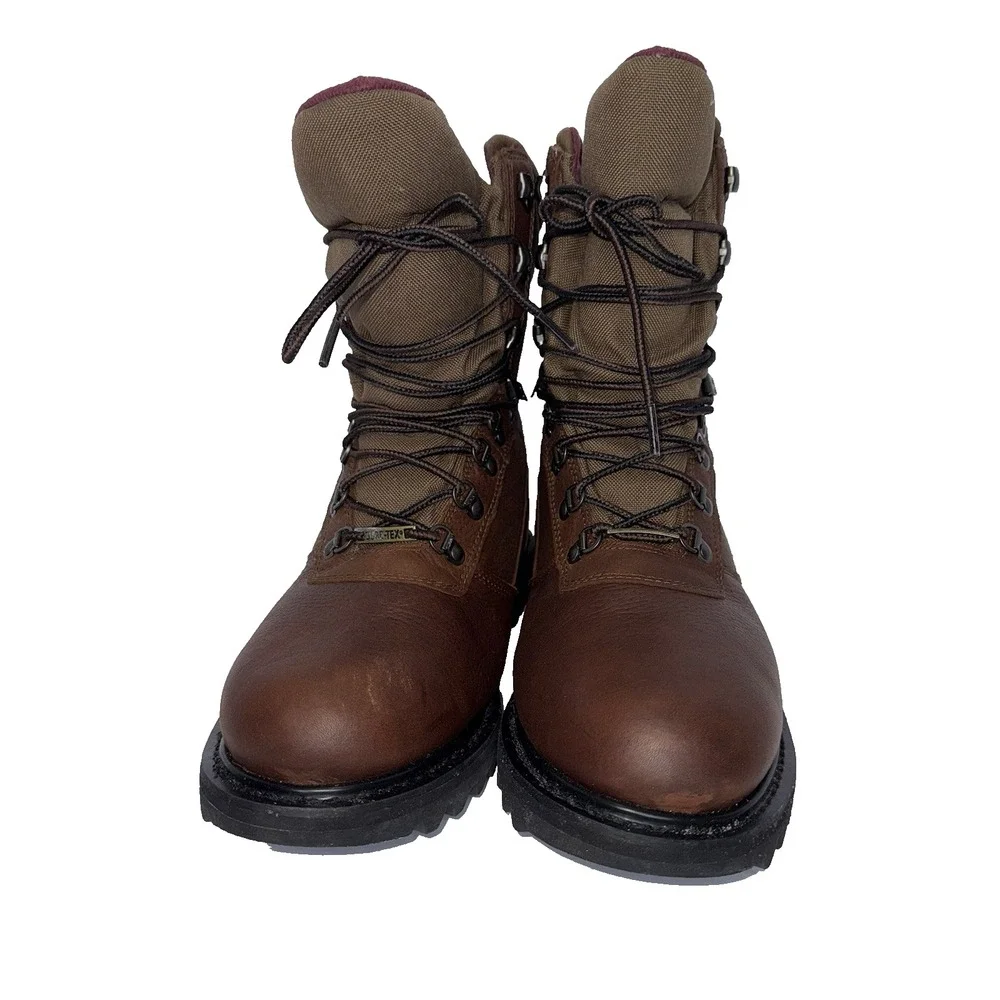 Cabela's Men's Iron Ridge 800 Gram Hunting Boots Gorpcore Grunge Sz 10.5 D Trail